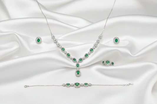 Emerald Royale Cascade Set