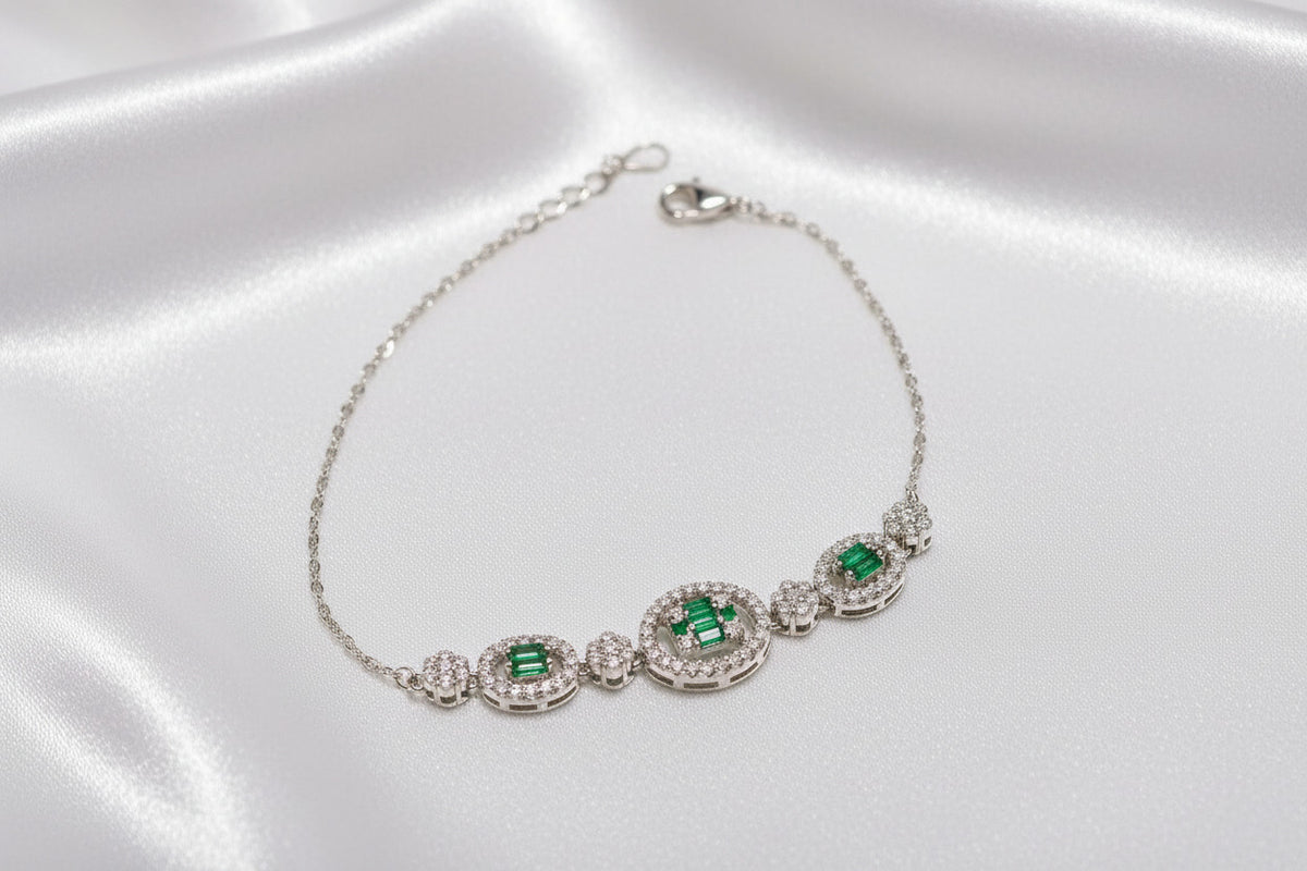 Emerald Royale Cascade Set