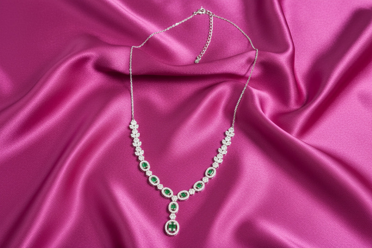 Emerald Royale Cascade Set