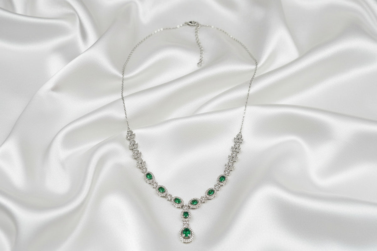 Emerald Royale Cascade Set
