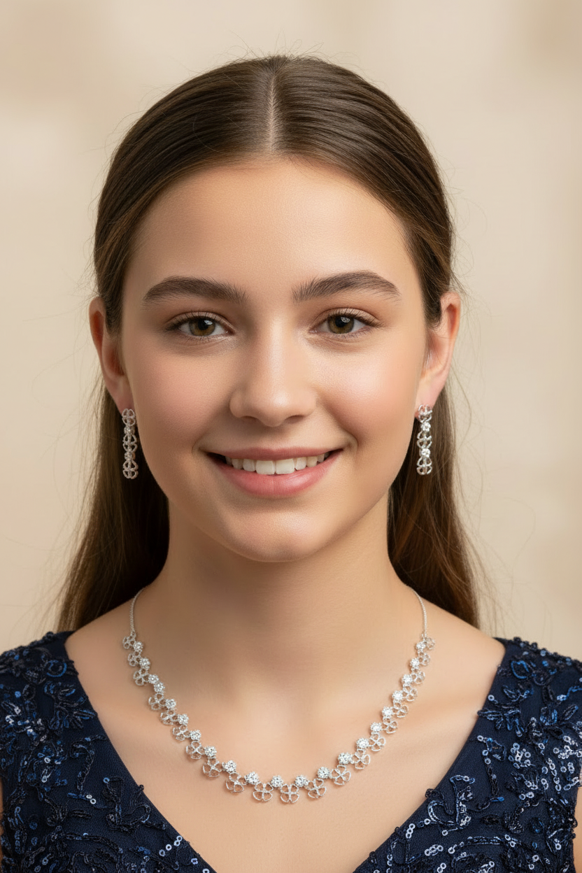 Blossom Glow Necklace Set