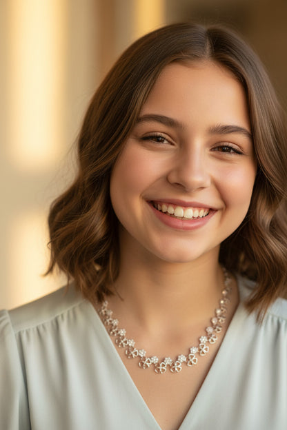 Blossom Glow Necklace Set