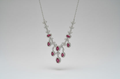 Ruby Petal Cascade Set