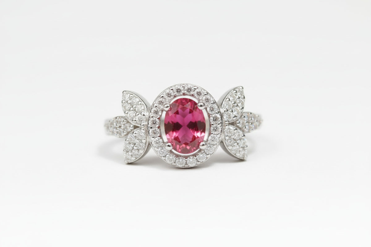 Ruby Petal Cascade Set