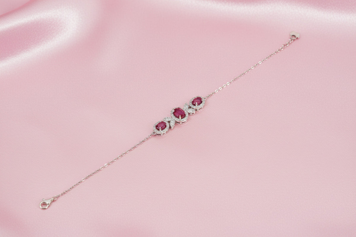 Ruby Petal Cascade Set