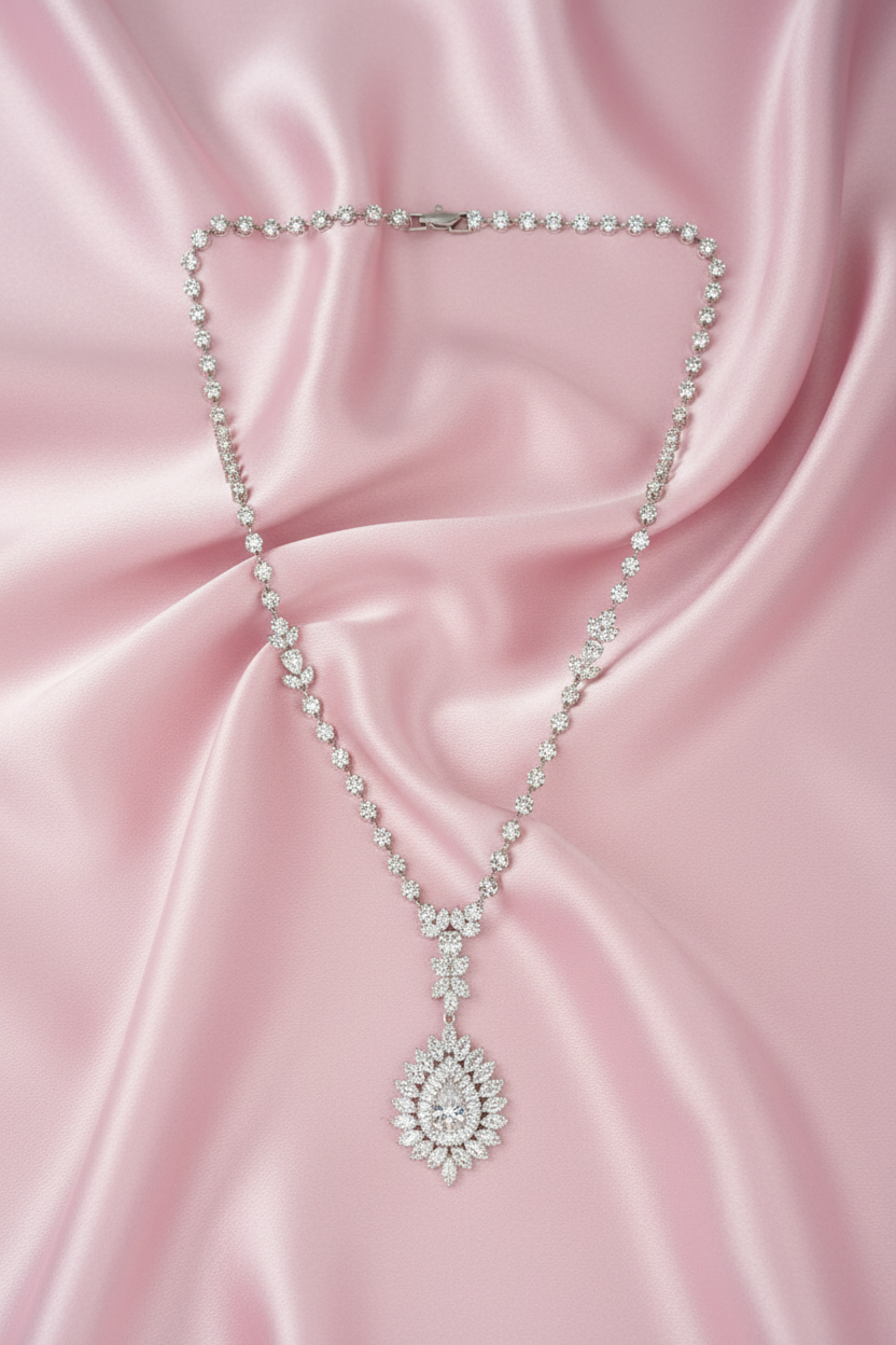 Aurora Bloom Pendant Necklace