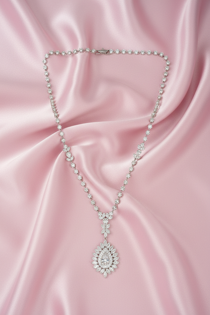 Aurora Bloom Pendant Necklace