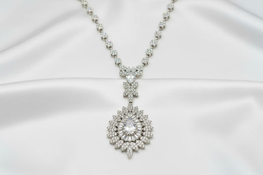 Aurora Bloom Pendant Necklace
