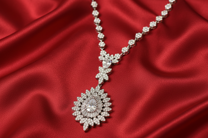 Aurora Bloom Pendant Necklace