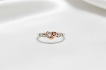 Blush Heart Whisper Ring