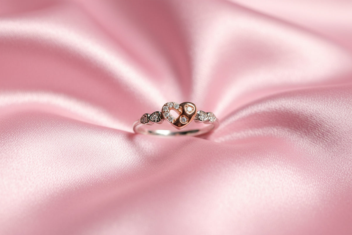 Blush Heart Whisper Ring