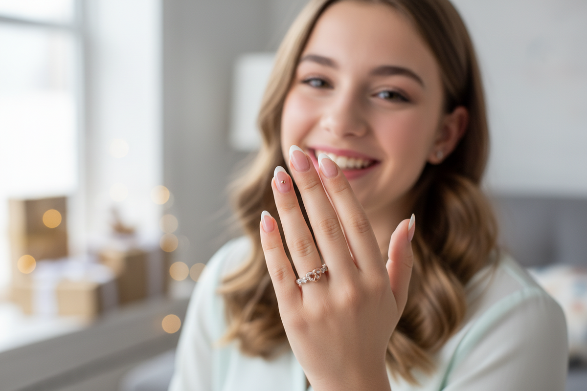 Blush Heart Whisper Ring