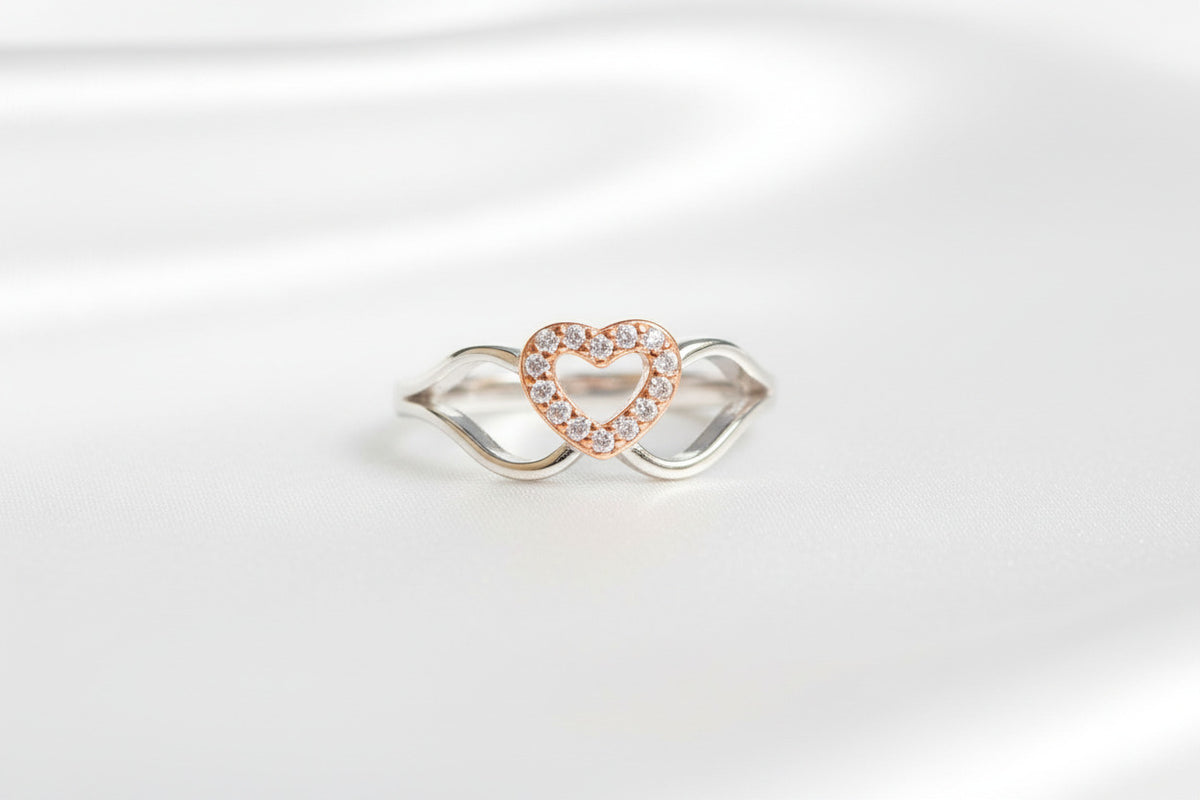 Eternal Love Wave Ring