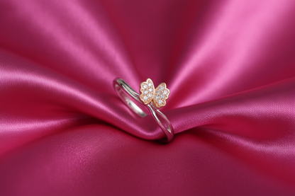 Twin Butterfly Ring