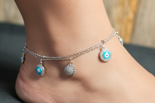 Nazar Celestial Charm Anklet