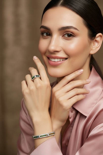 Aurora Prism Bracelet & Ring Set