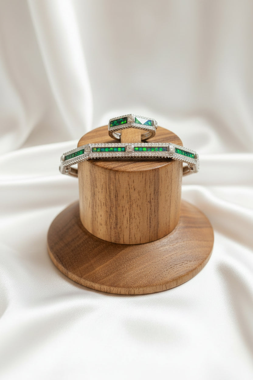 Aurora Prism Bracelet & Ring Set