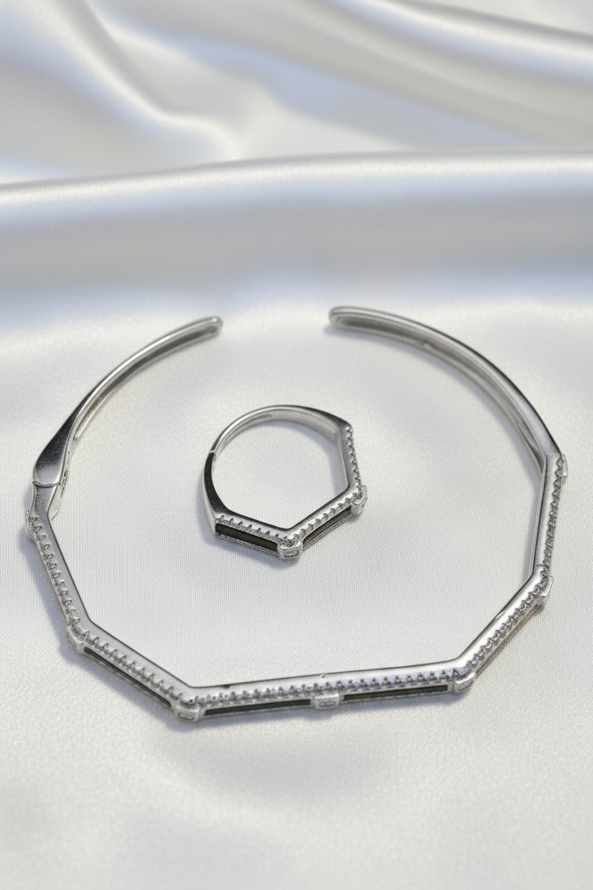 Aurora Prism Bracelet & Ring Set