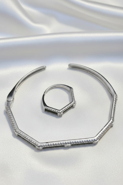 Aurora Prism Bracelet & Ring Set