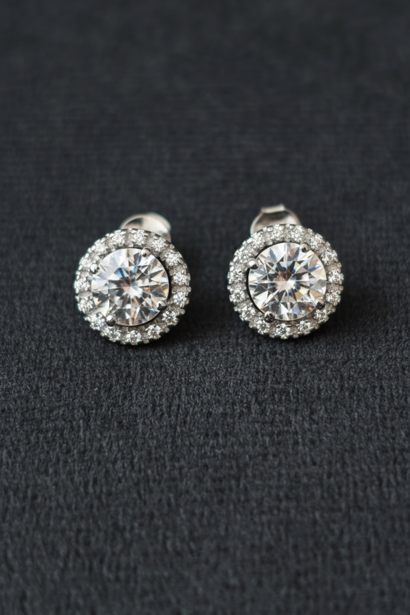 Halo Eclat Studs