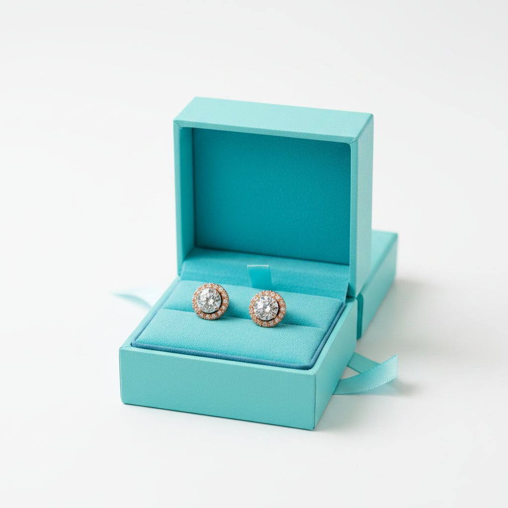 Halo Eclat Studs