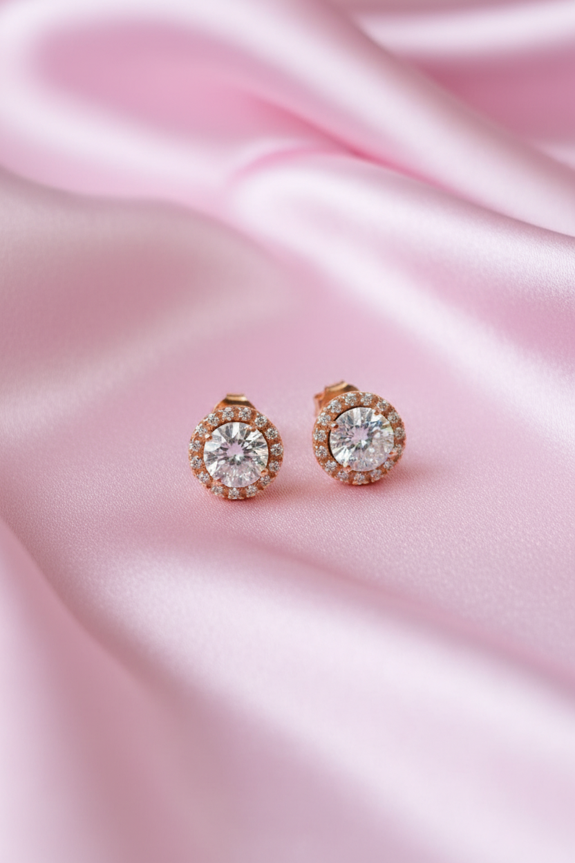 Halo Eclat Studs
