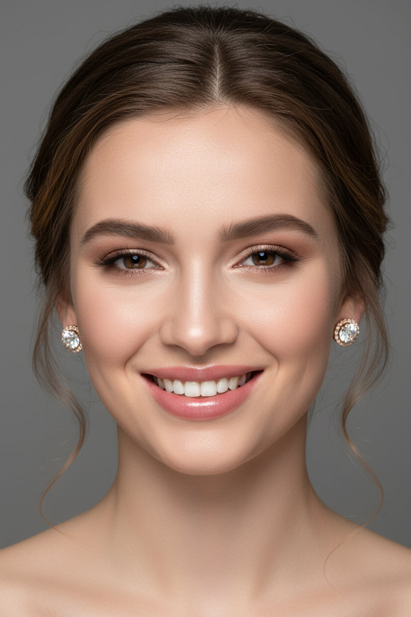 Halo Eclat Studs