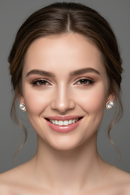 Halo Eclat Studs