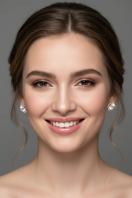 Halo Eclat Studs