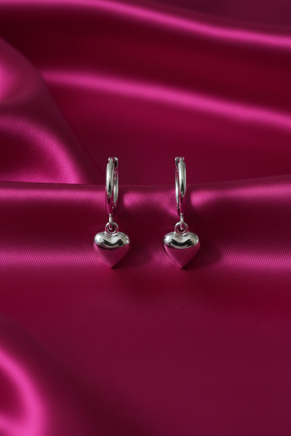Heartdrop Luxe Hoops