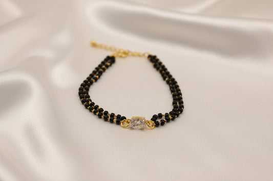 Slim Glow Mangalsutra Bracelet