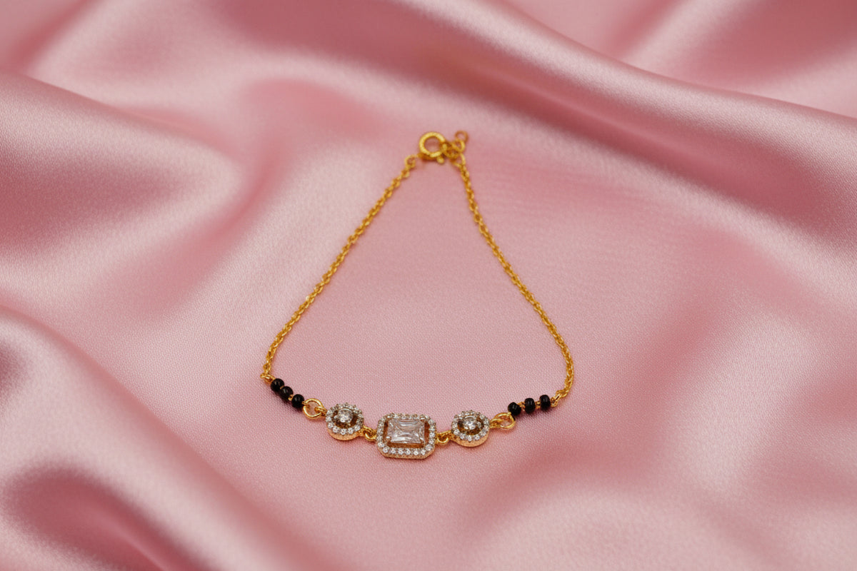 Royal Spark Mangalsutra Bracelet
