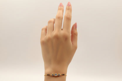 Golden Grace Mangalsutra Bracelet