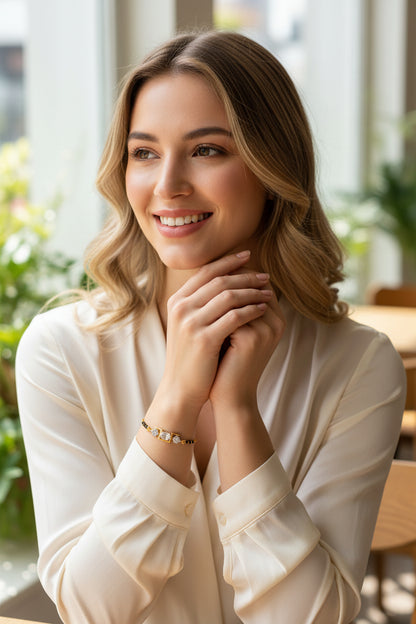 Golden Grace Mangalsutra Bracelet