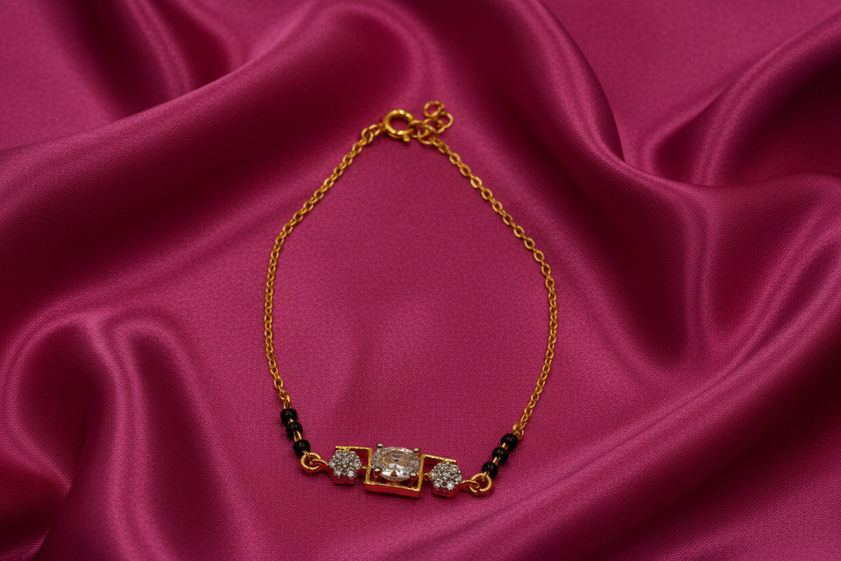 Golden Grace Mangalsutra Bracelet