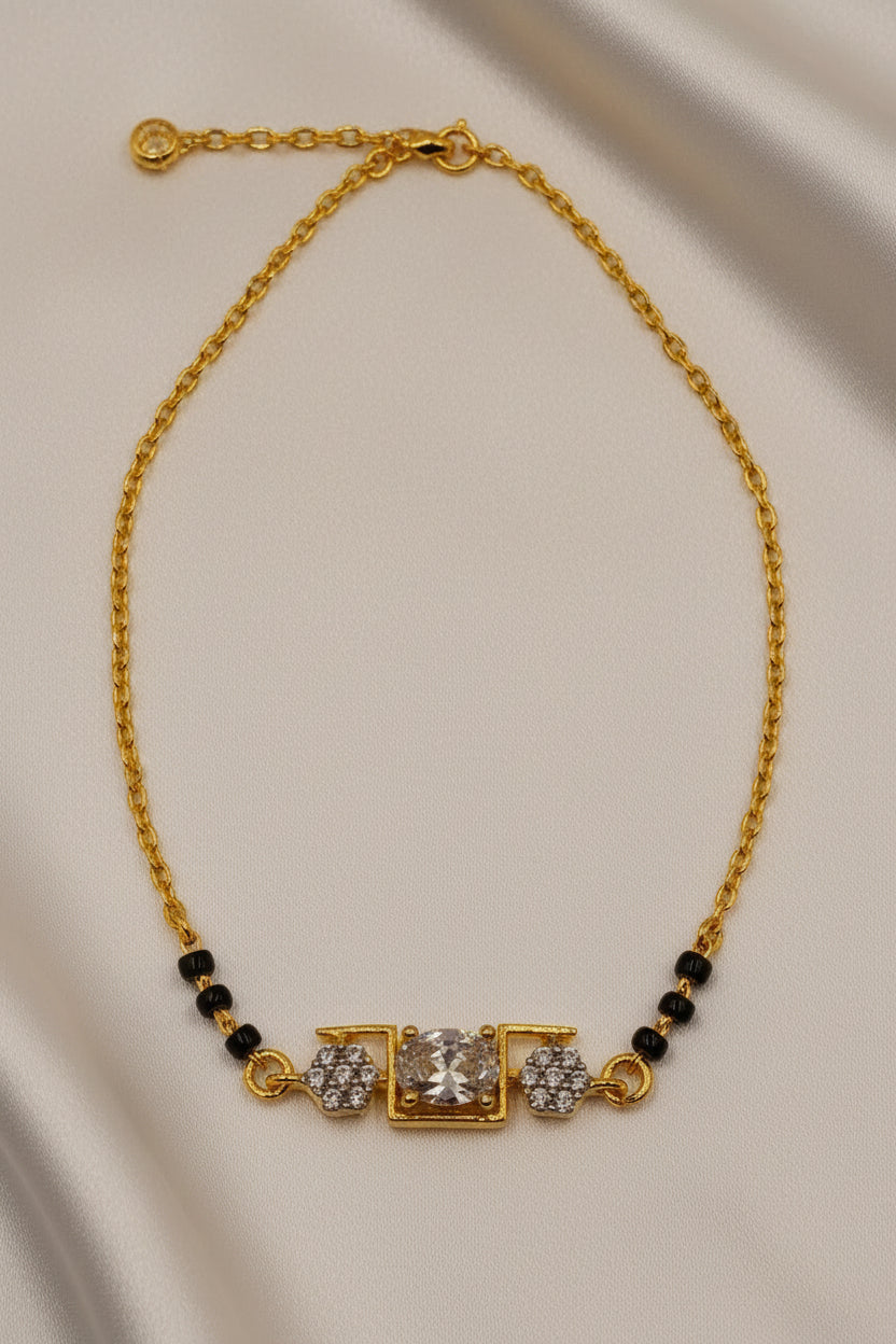 Golden Grace Mangalsutra Bracelet