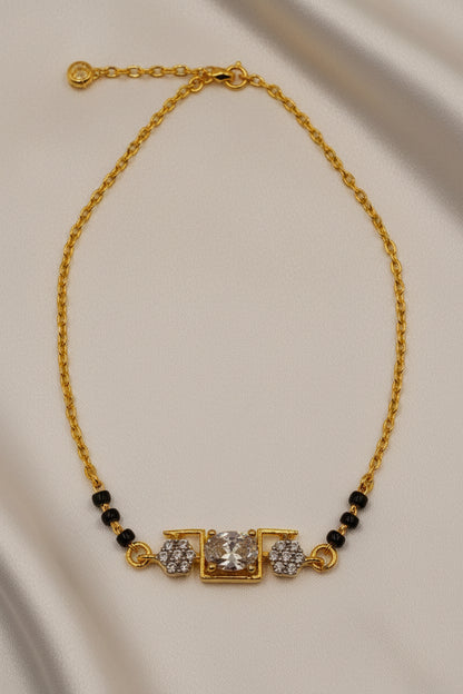 Golden Grace Mangalsutra Bracelet