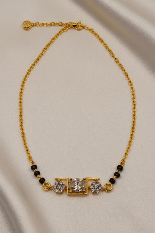 Golden Grace Mangalsutra Bracelet