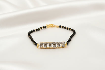 Midnight Glow Mangalsutra Bracelet