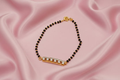 Midnight Glow Mangalsutra Bracelet