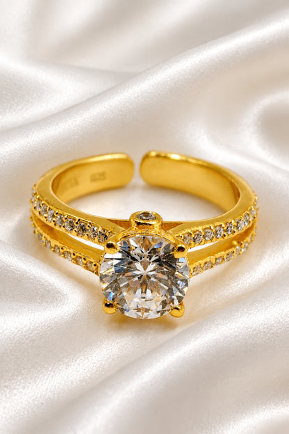 Royal Radiance Silver Ring