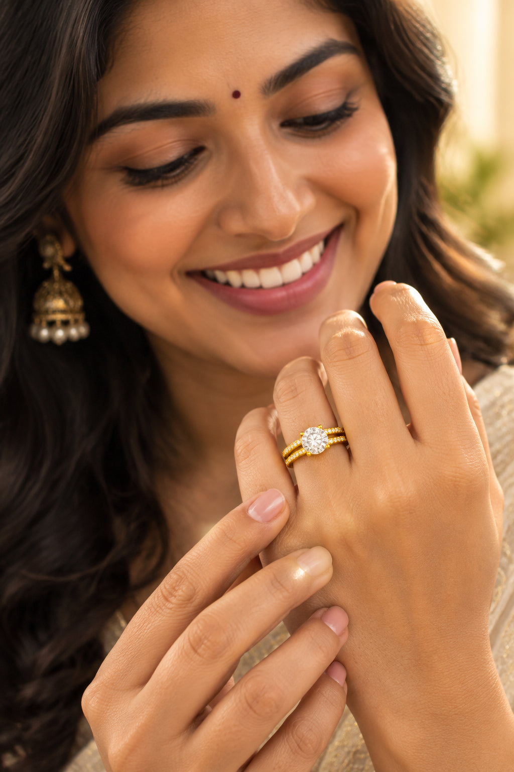 Royal Radiance Silver Ring