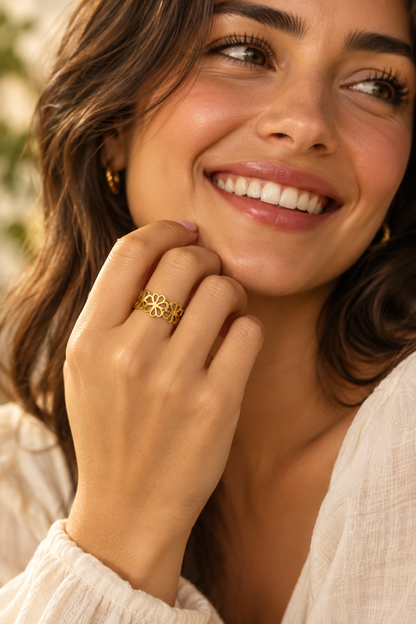 Floral Bloom Ring