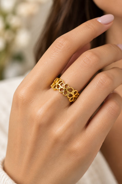Floral Bloom Ring