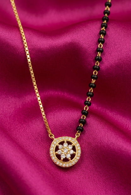Floral Charm Mangalsutra