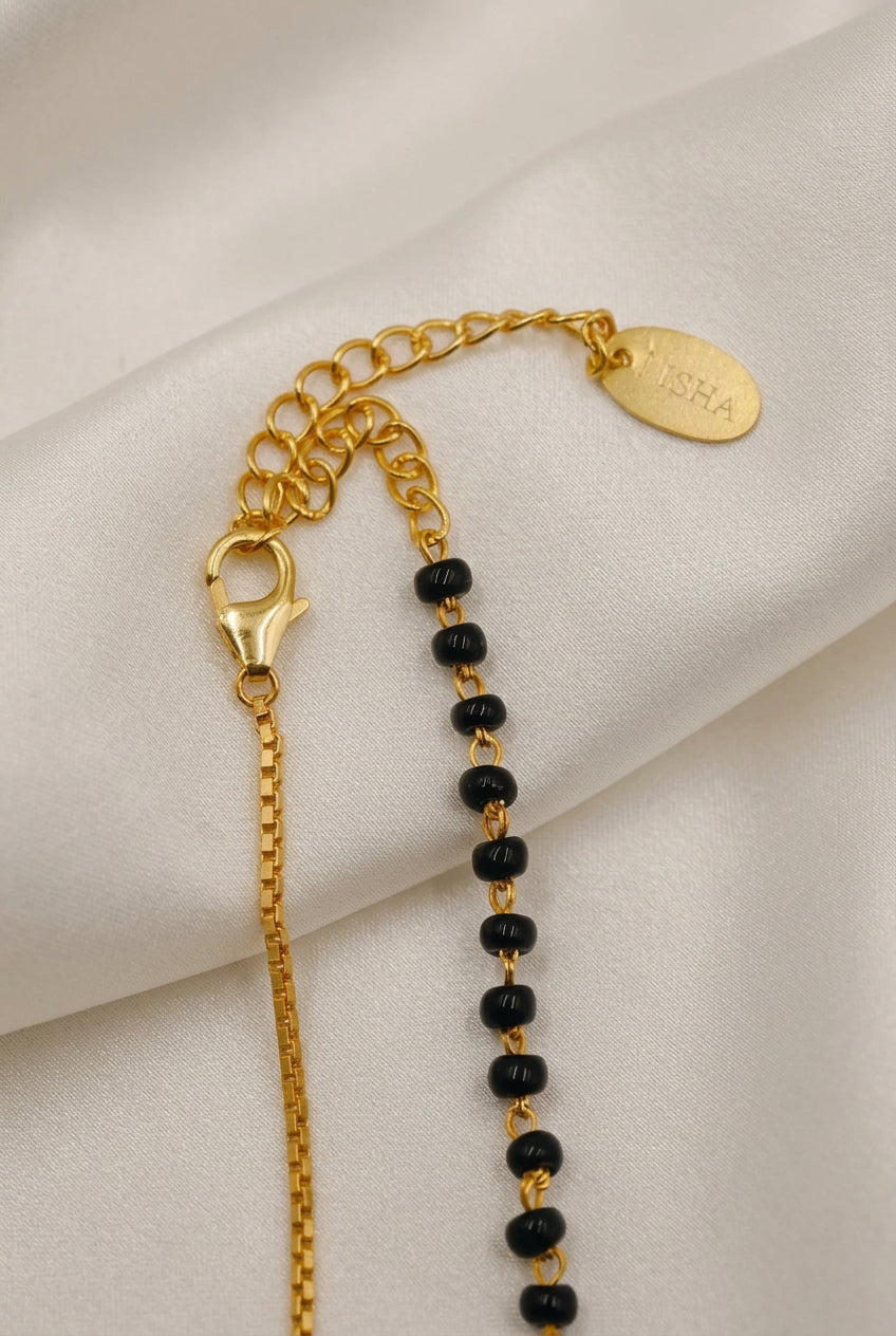 Floral Charm Mangalsutra