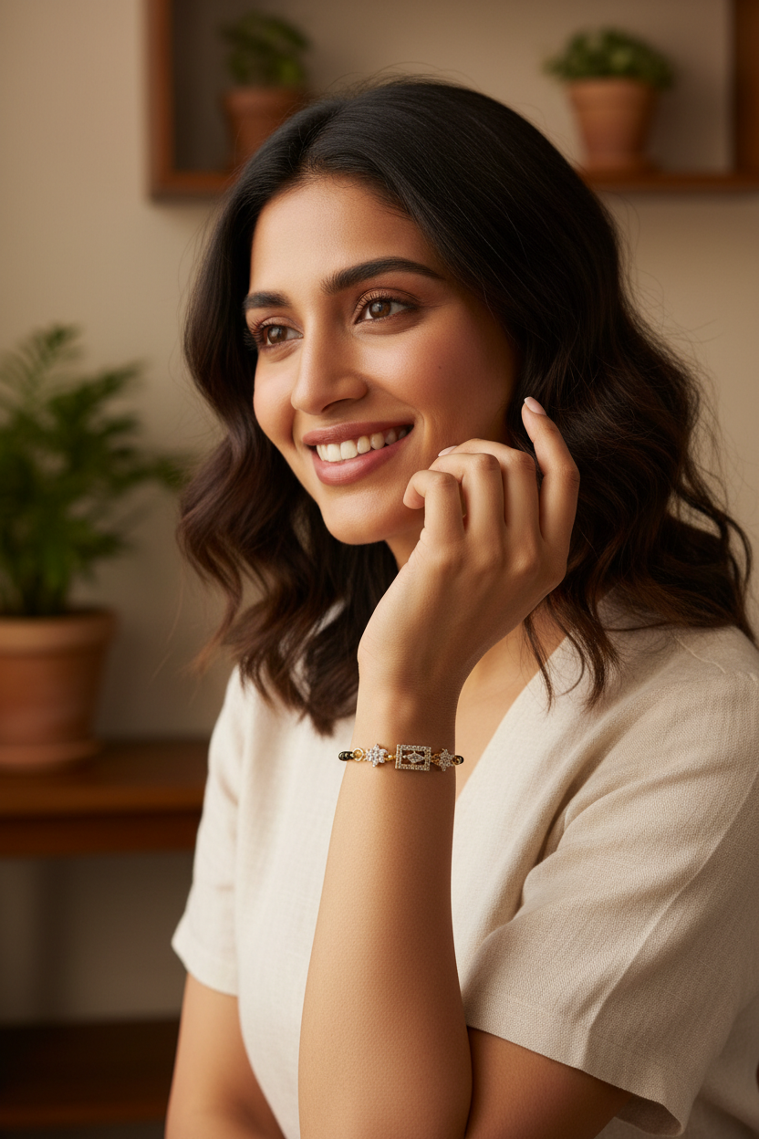 Royal Frame Mangalsutra Bracele
