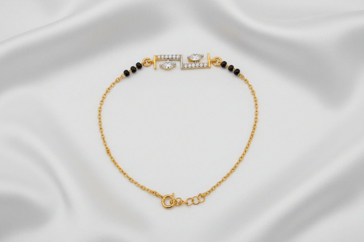 Celestial Link Mangalsutra Bracelet
