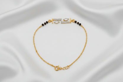 Celestial Link Mangalsutra Bracelet