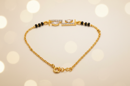 Celestial Link Mangalsutra Bracelet